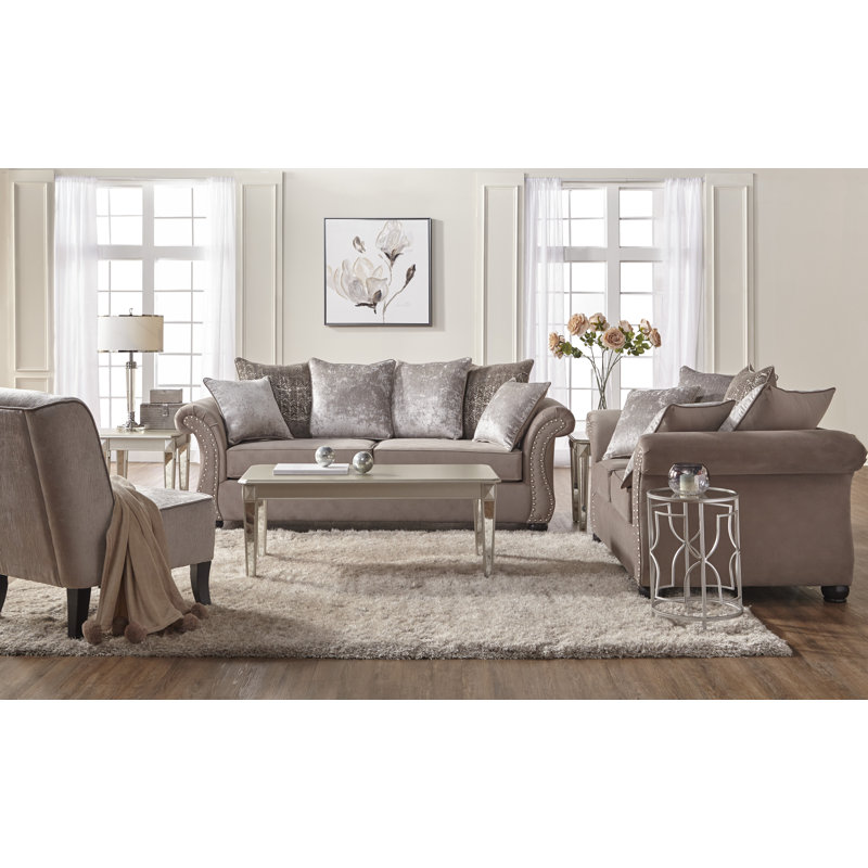 Alcott Hill Agnes Configurable Living Room Set & Reviews Wayfair